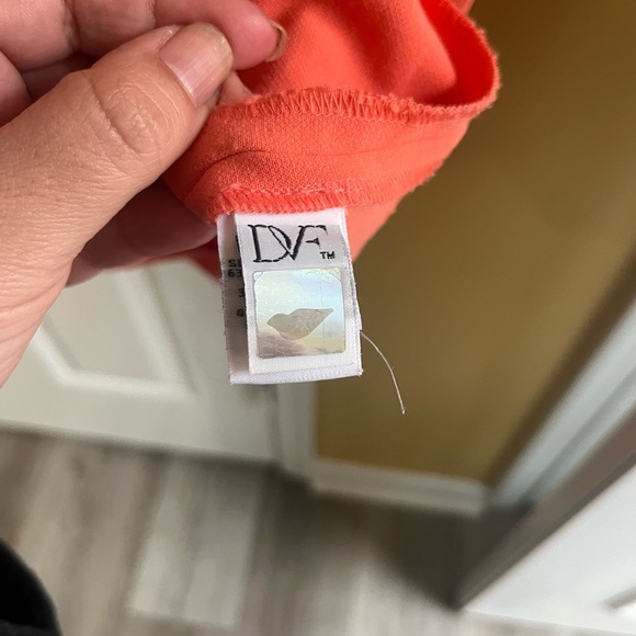 Diane Von Furstenberg Fleur Piqué Mini Dress size 10 - Picture 13 of 17